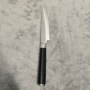 Kamikoto Japanese Honshu Steak Knife Single 5 Inch Blade Black Handle